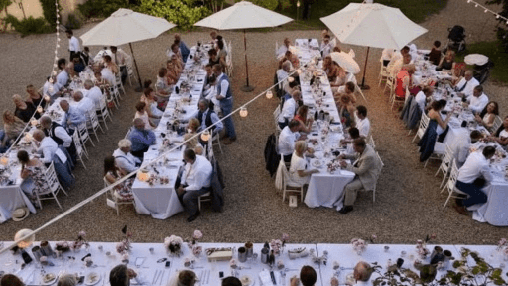 The Ceremony and Reception at a French Manor Estate